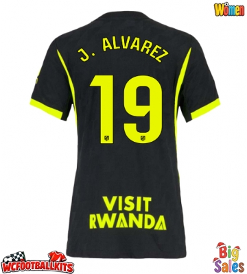Atletico Madrid Julian Alvarez #19 Replica Away Stadium Shirt for Women 2026-27 Short Sleeve